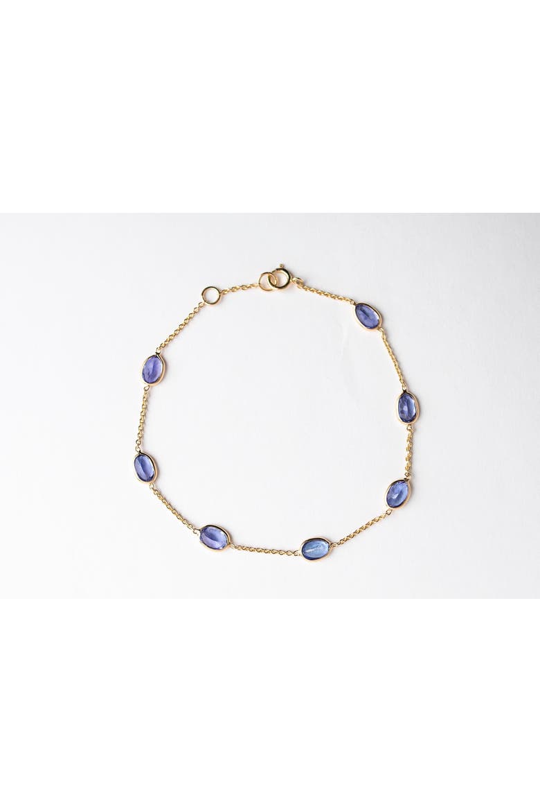 Midnight Tanzanite Bracelet, Alternate, color, Blue