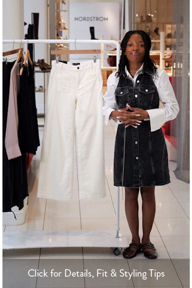 Demi Cleo Corduroy Wide Leg Pants video