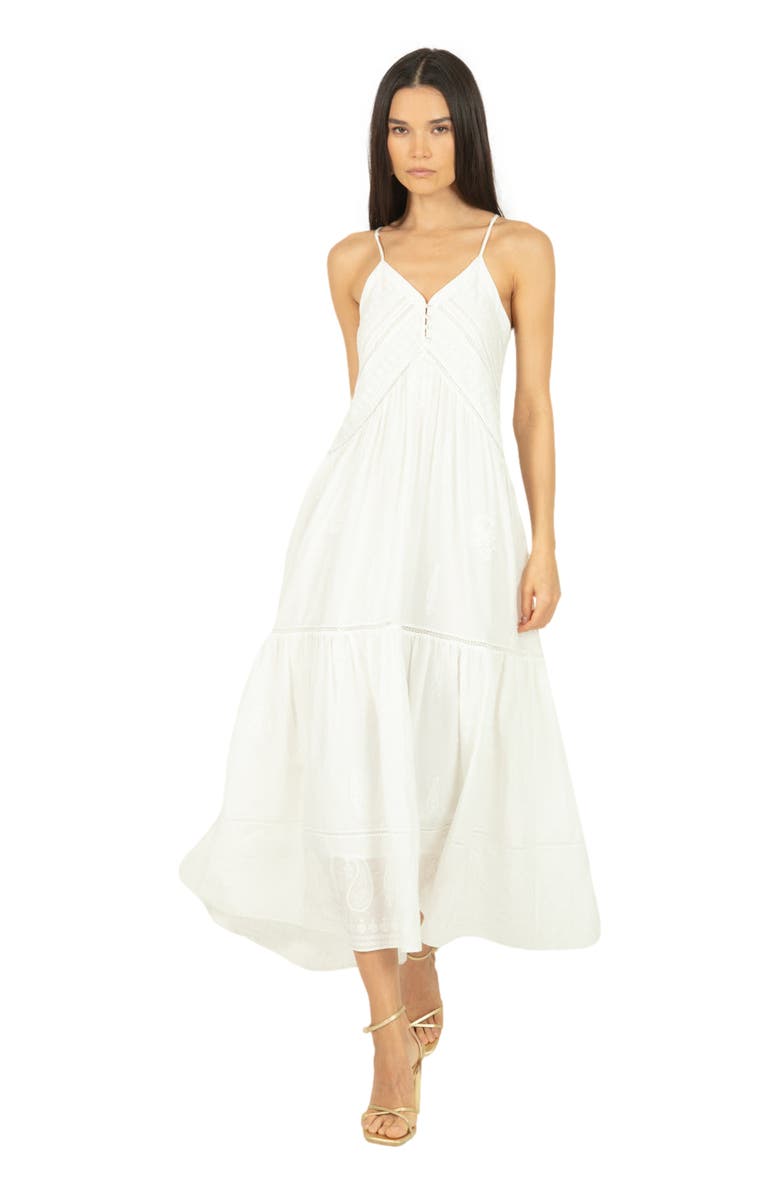 SECRET MISSION Iris Dress, Alternate, color, Off-White