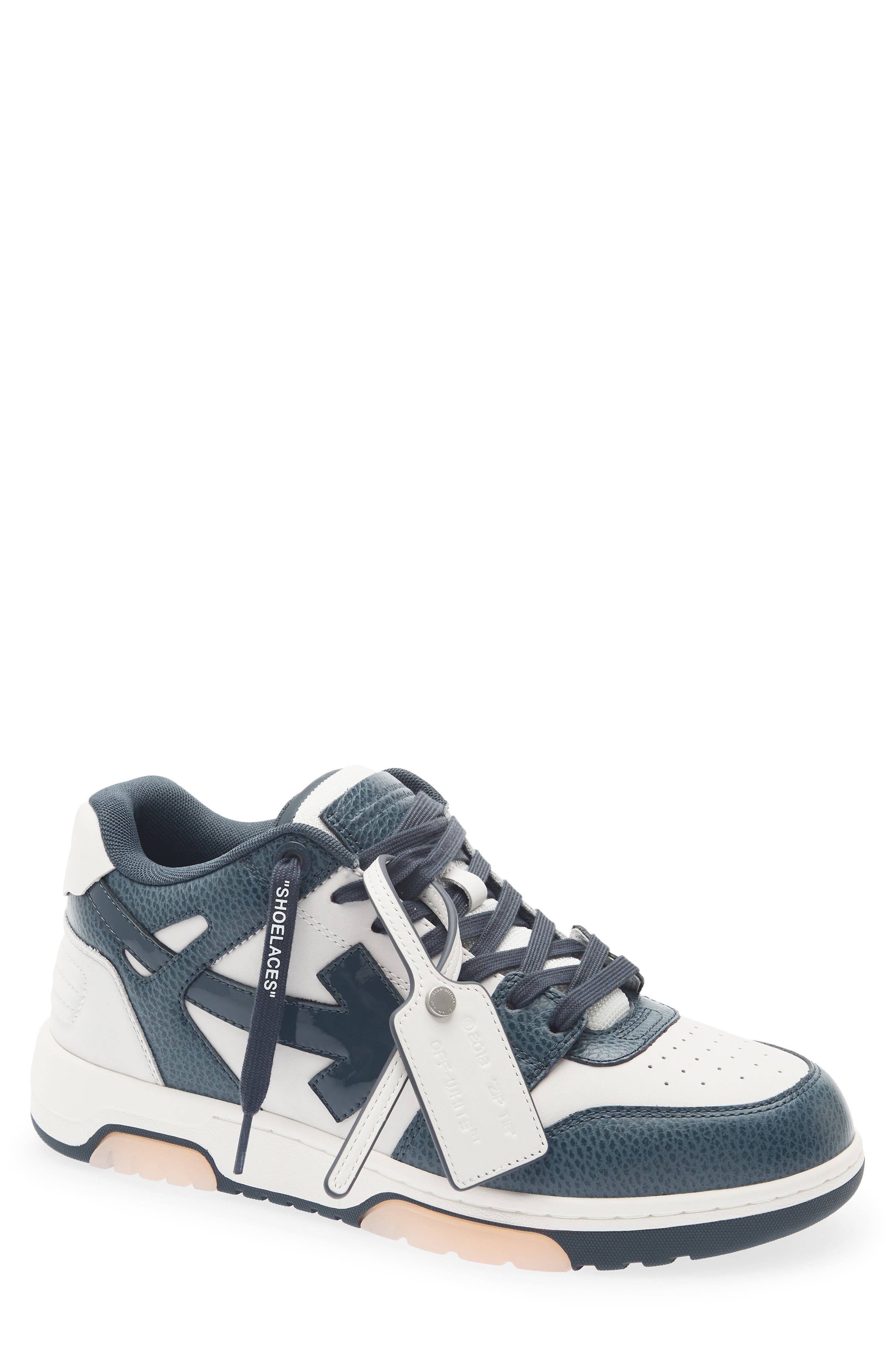 Out of Office Sneaker, Main, color, WHITE/ DARK BLUE