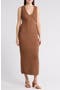 Openwork Side Tie Cover-Up Maxi Dress