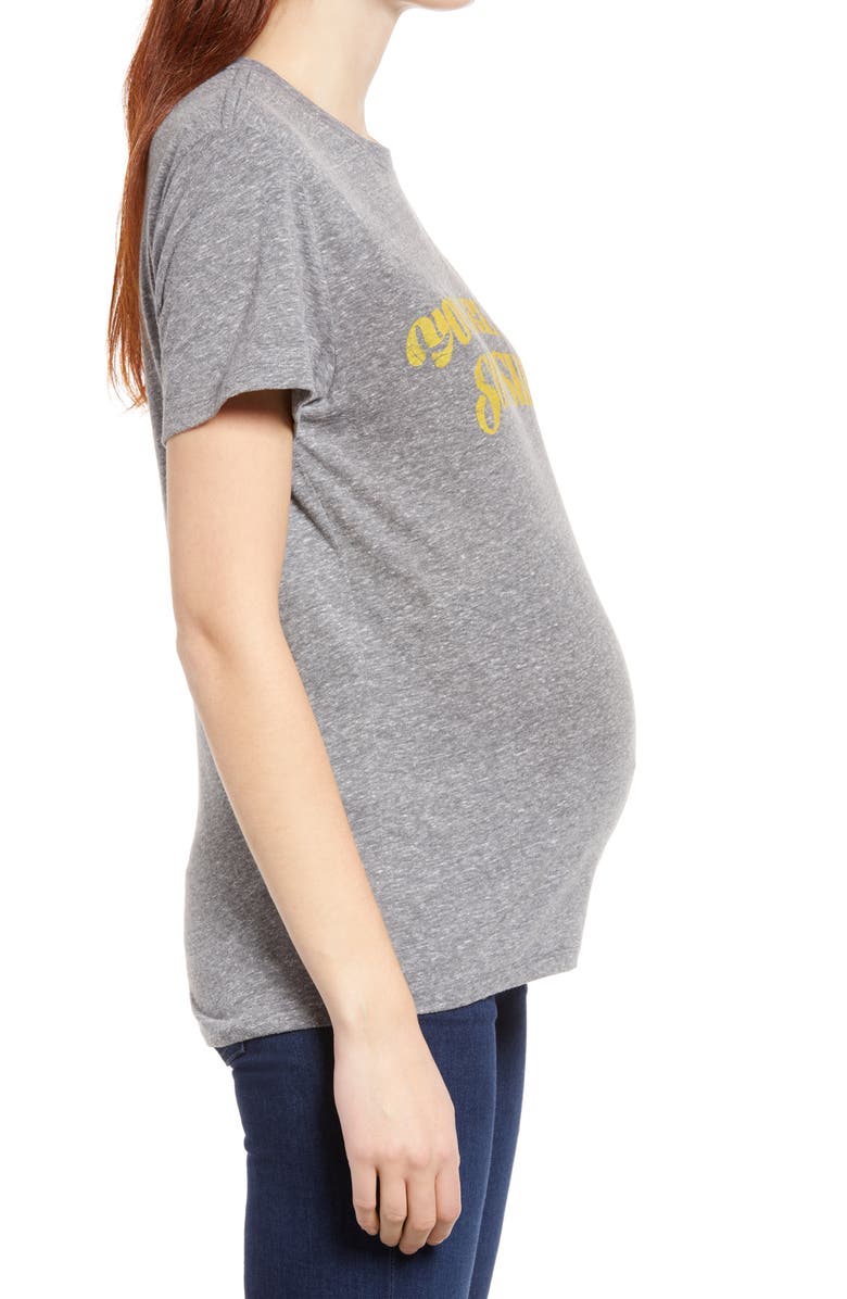Bun Maternity You Are My Son-Shine Jersey Maternity/Nursing Graphic Tee, Alternate, color, 
