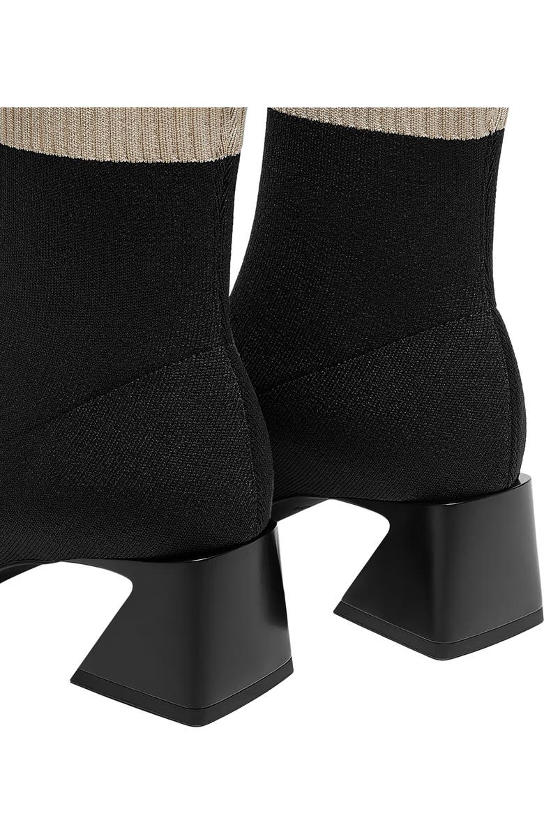 VIVAIA Regina Pro Water-Repellent Heeled Boots, Alternate, color, Black Cream