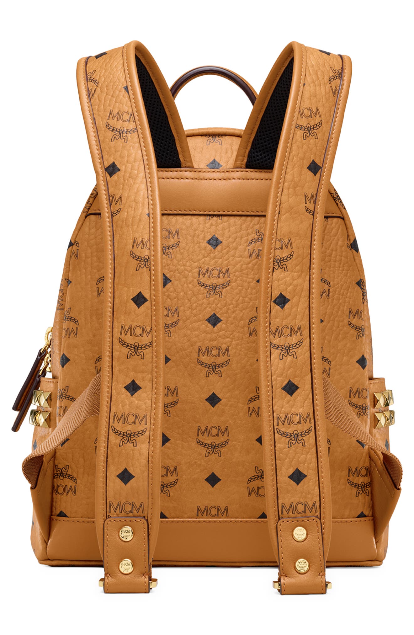 Stark 32 Visetos Canvas Backpack, Alternate, color, COGNAC