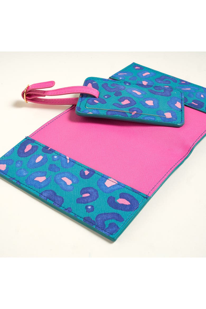 Meilin Travel Set 8.5" Travel Essential, Alternate, color, Blue - Pink