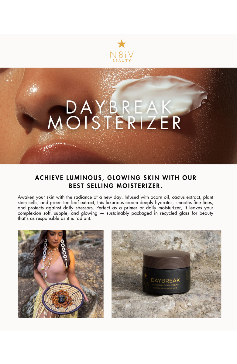 N8iV Beauty Daybreak Moisturizing Cream, Alternate, color, Off White