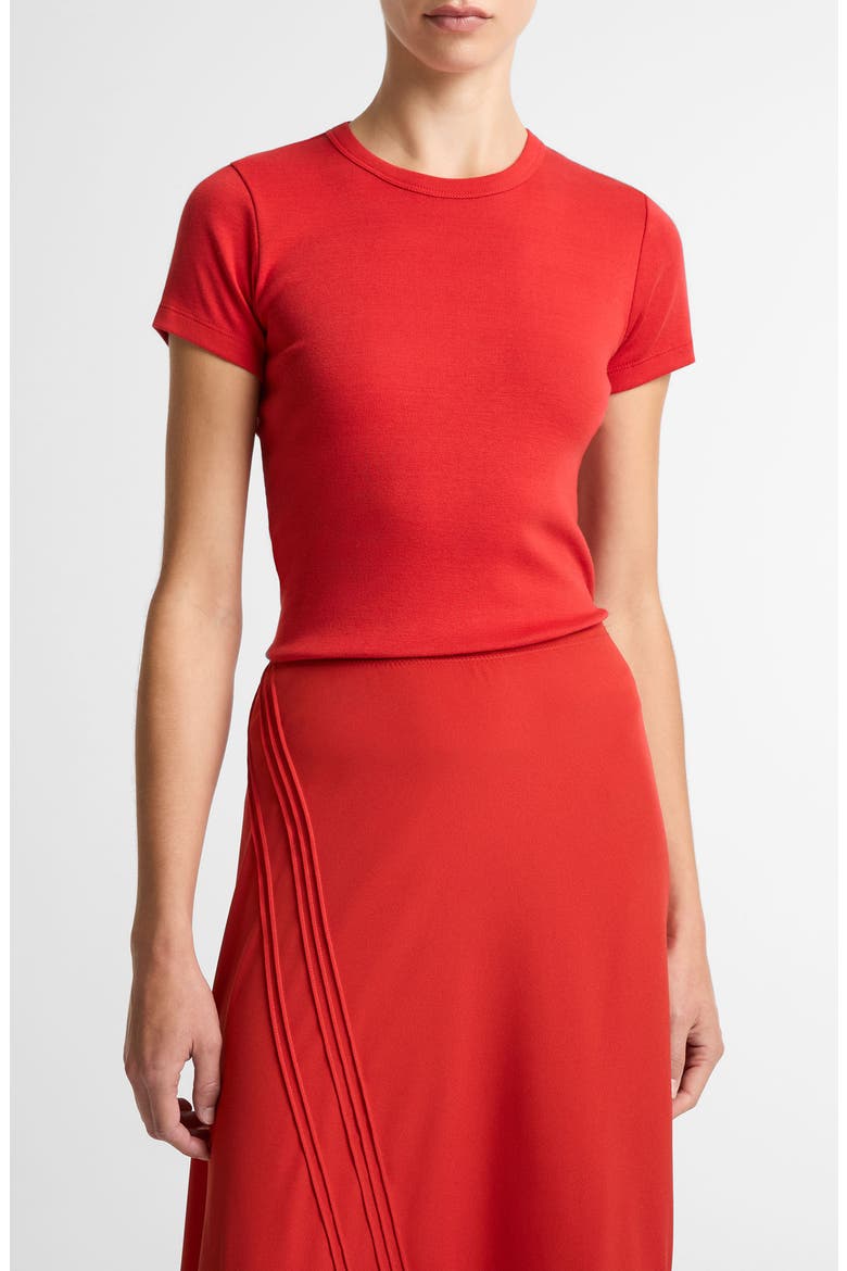 Shrunken '90s T-Shirt, Main, color, POPPY