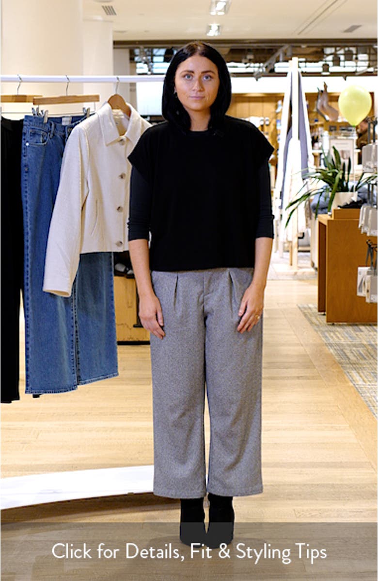 Crewneck Rib Top, sales video thumbnail