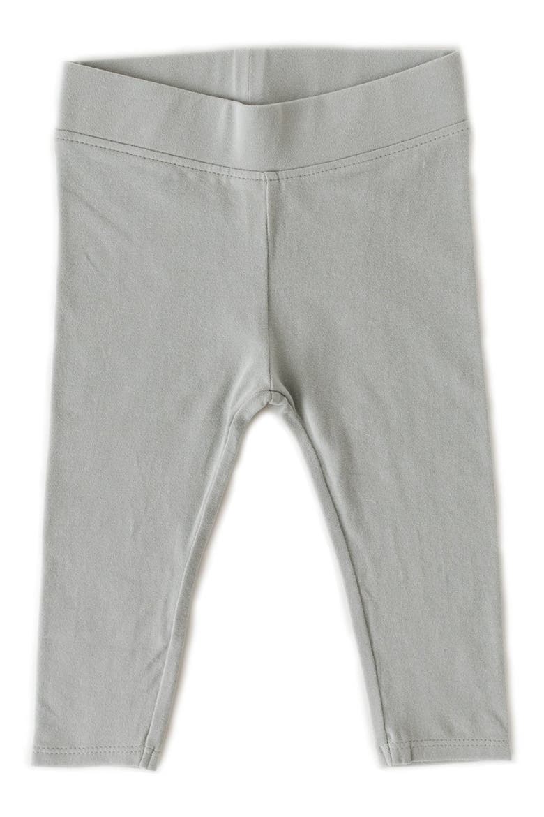 Essentials Organic Cotton Leggings, Main, color, SOFT SEA