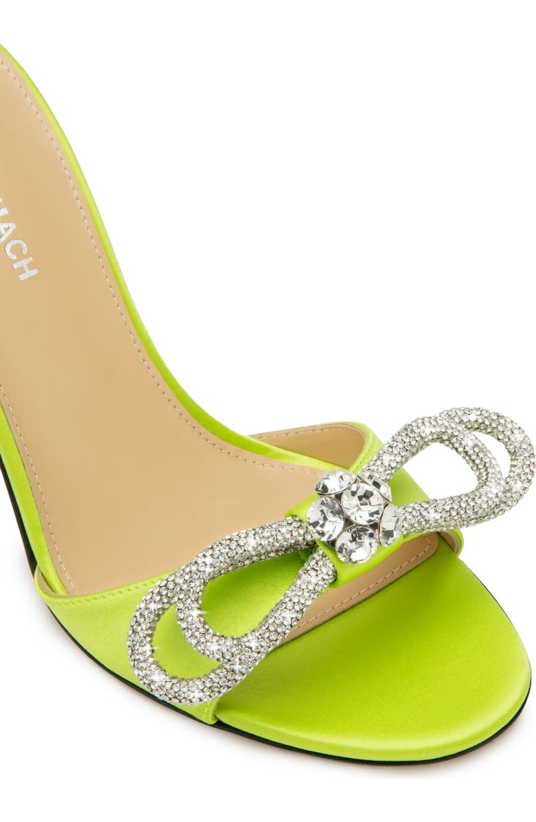Mach & Mach Double Crystal Bow Sandal, Alternate, color,