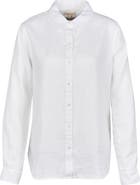 Barbour Marine Linen Button-Up Shirt
