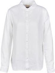 Barbour Marine Linen Button-Up Shirt