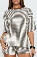 Princess Polly Selvina Oversized Terry T-Shirt