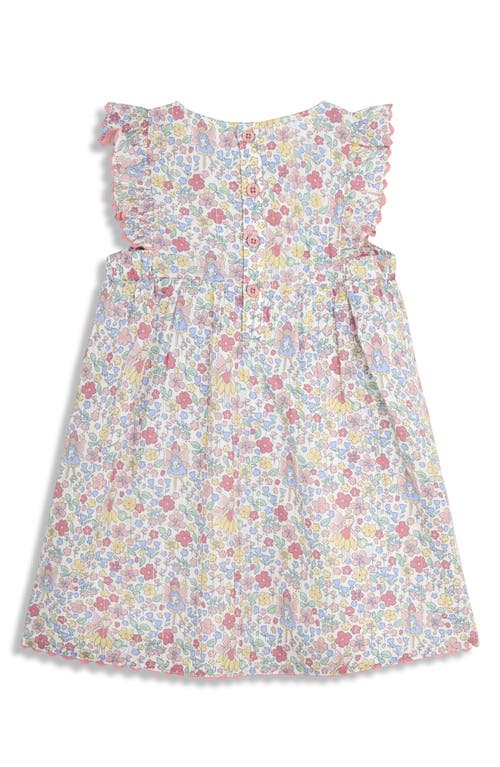 Jojo Maman Bébé Jojo Maman Bebe Floral Summer Dress & Bloomers In White
