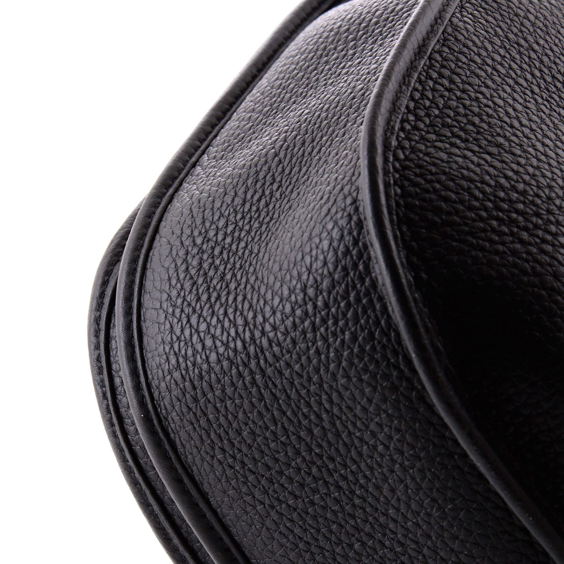 Pre-Owned Hermes Evelyne Bag Gen III Clemence GM, Alternate, color, Noir