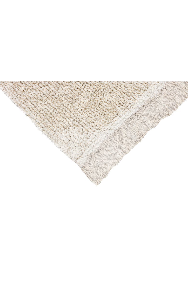 Lorena Canals Kaarol Earth Washable Cotton Rug, Alternate, color, Natural