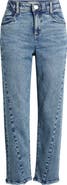 Wit & Wisdom Twist Seam High Waist Ankle Jeans