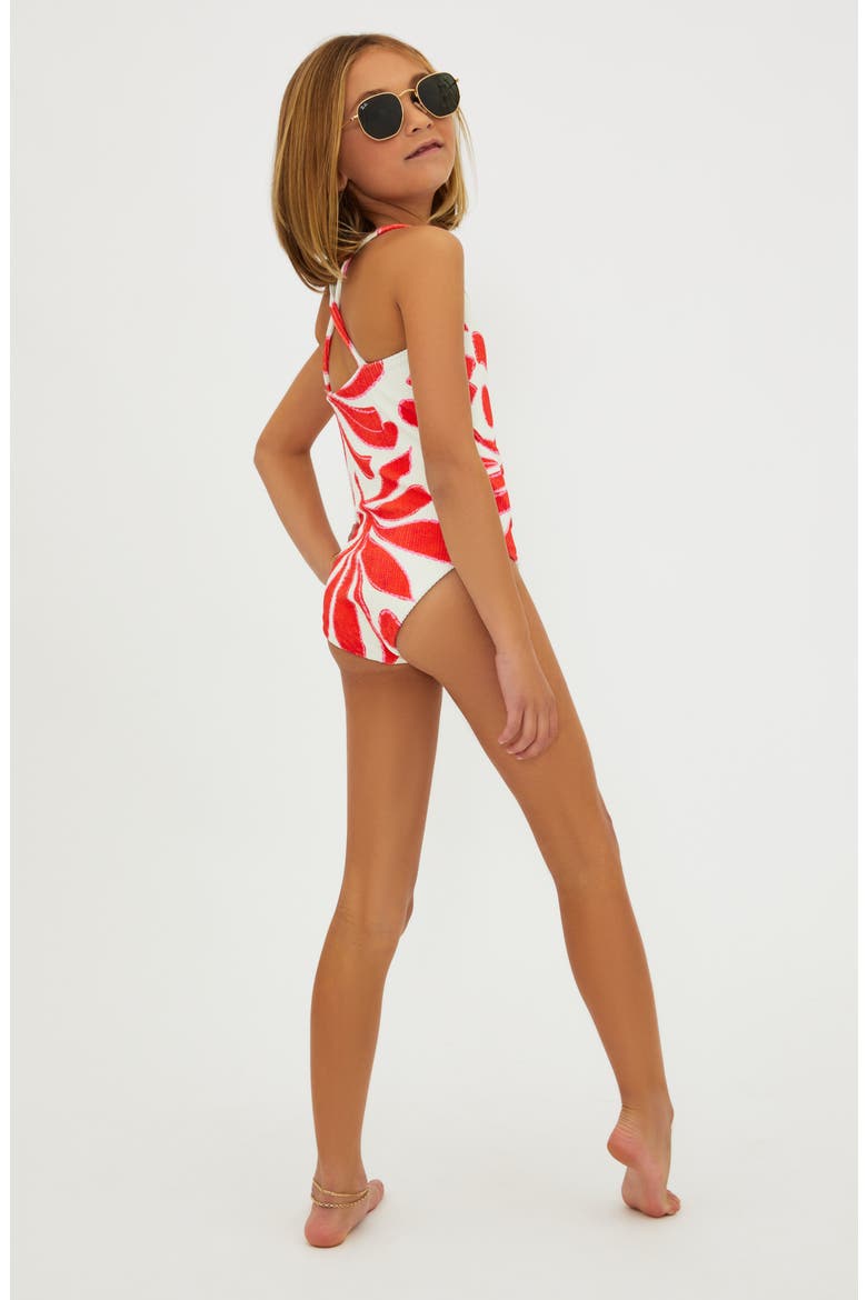 Kids' Julia One-Piece Swimsuit, Alternate, color, SUNSHINE DUNES