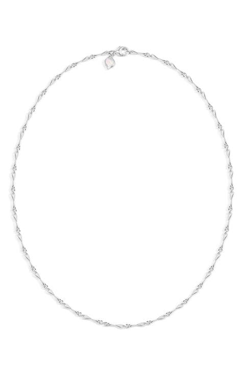 Small WaterDrop Link Necklace