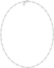 Roseate Small WaterDrop Link Necklace