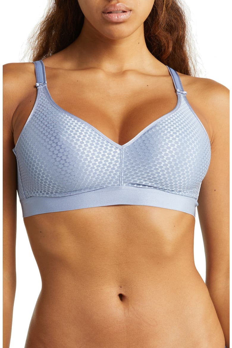 C Magnifique Nouveau Full Coverage Wireless Bra, Main, color, CHAMBRAY