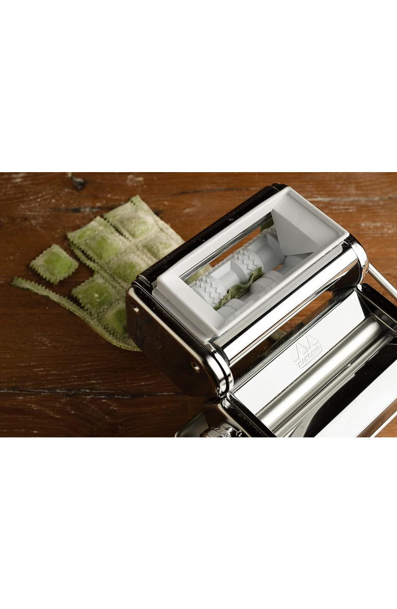 Marcato Ravioli Cutter Attachment for Atlas 150, Alternate, color, Silver