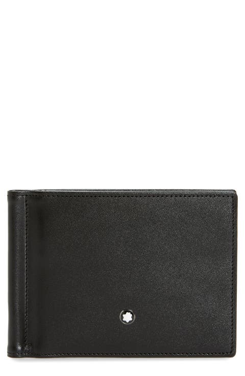 Leather Money Clip Wallet