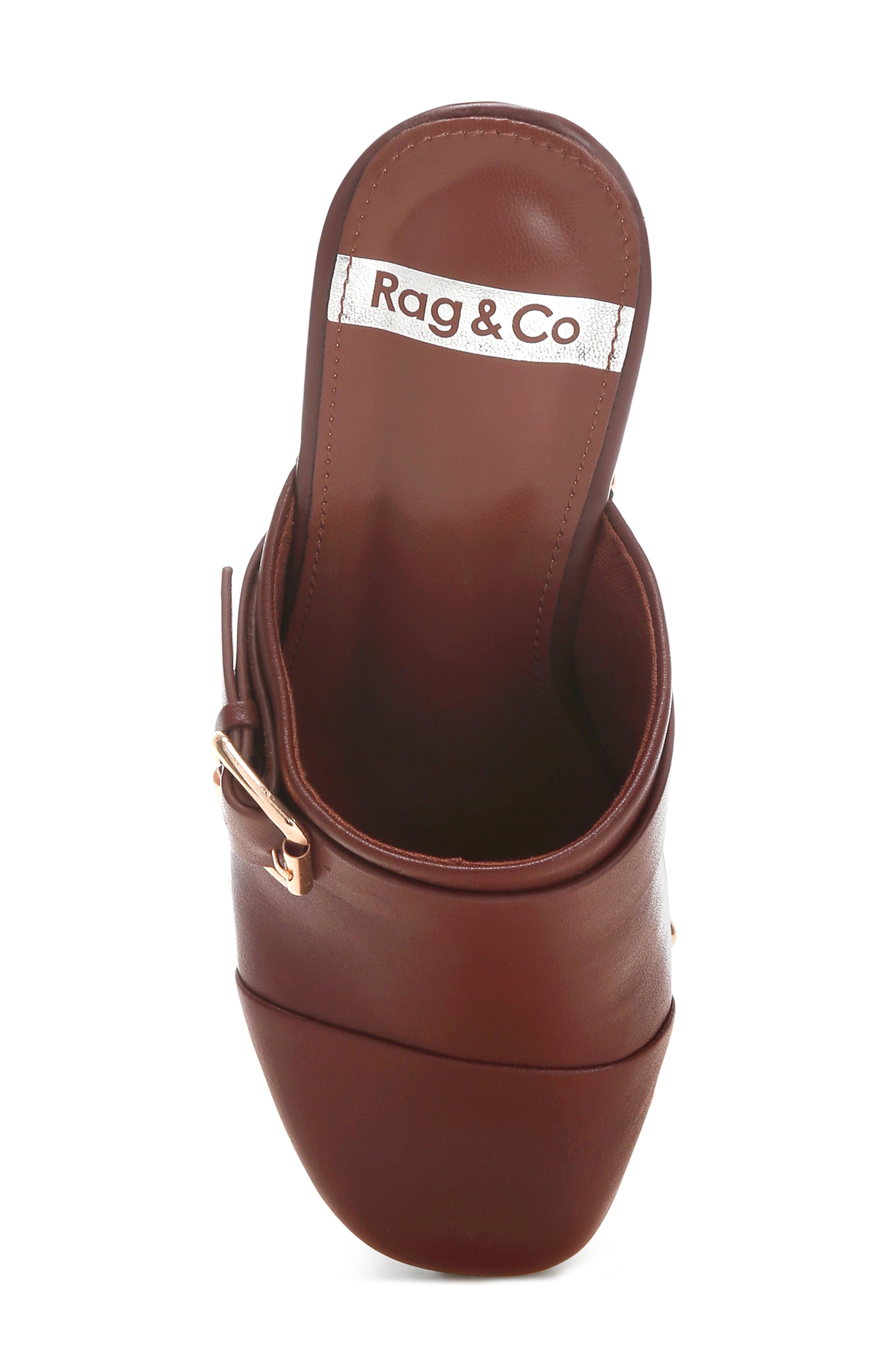 Octave Stud Mule, Alternate, color, BROWN