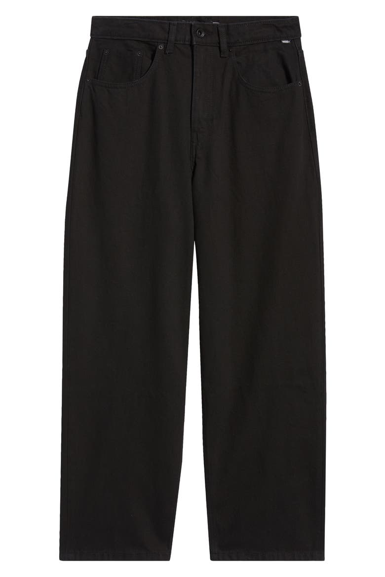 Check-5 Baggy Jeans, Alternate, color, BLACK