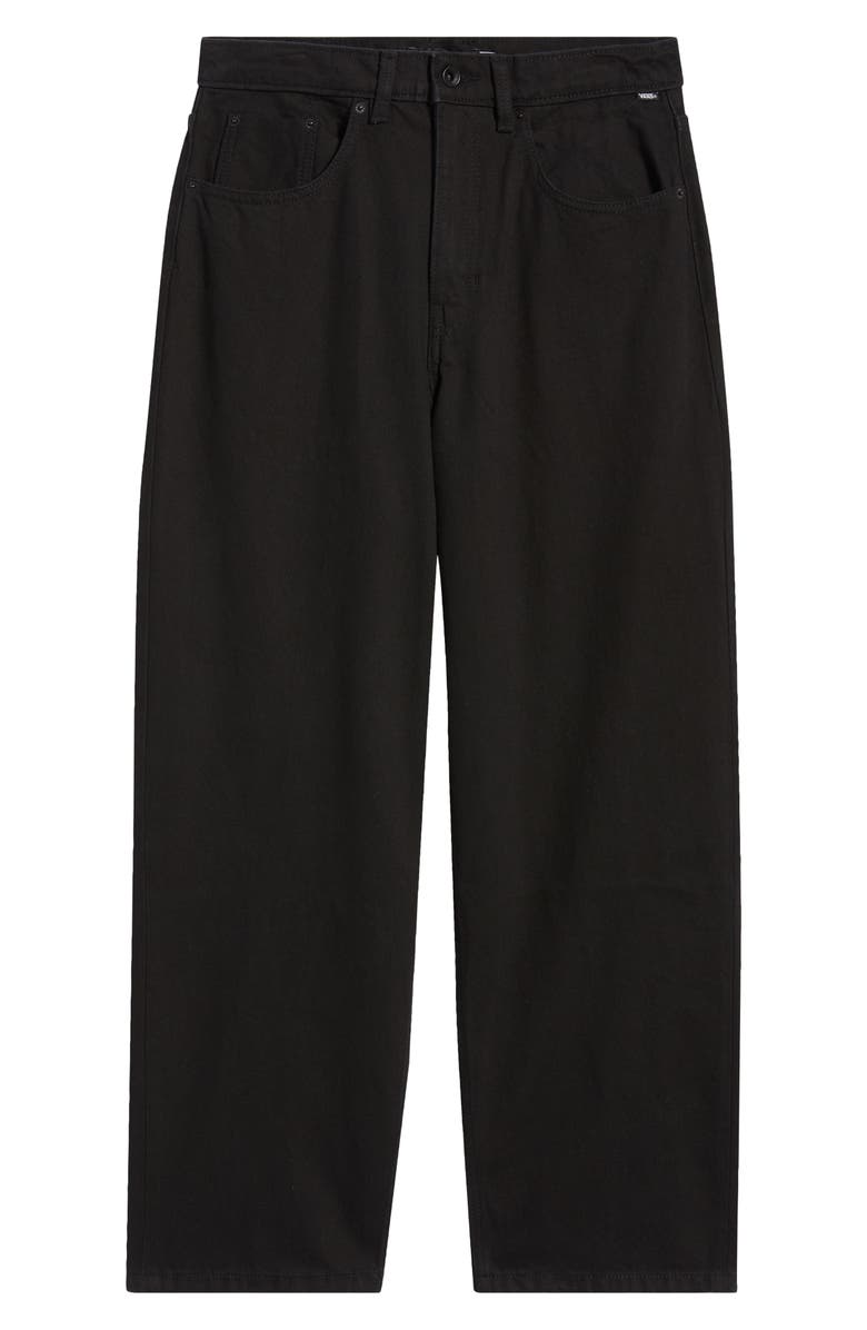 Vans Check-5 Baggy Jeans, Main, color, Black