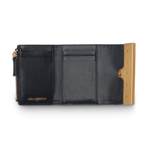 Karl Lagerfeld Paris Jacqueline Wallet In Burgundy