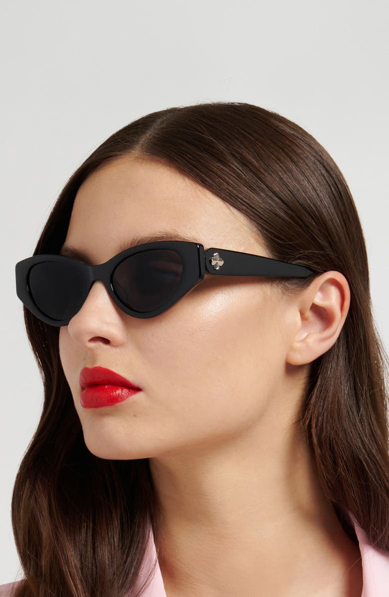Kate Spade New York bria 52mm cat eye sunglasses, Alternate, color,