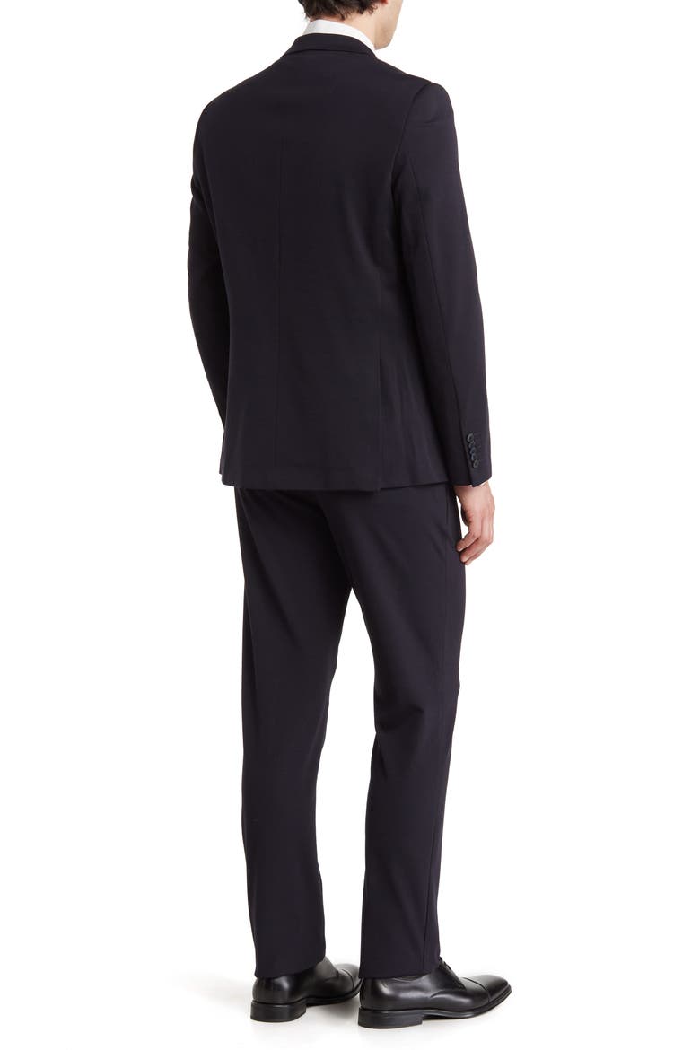 Solid Jersey Suit, Alternate, color, NAVY