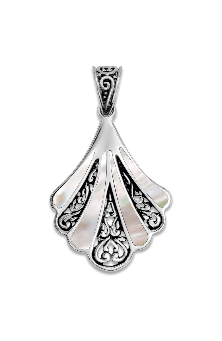 SAMUEL B. Fan Pendant, Main, color, White