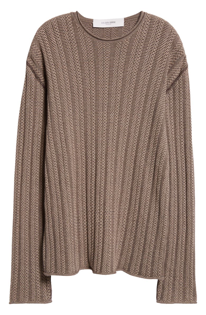 Golden Goose Journey Norton Jacquard Roll Neck Sweater, Alternate, color, 