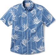 Reyn Spooner x Alfred Shaheen Personal Paradise Tailored Fit Floral Short Sleeve Button-Down Shirt