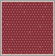 SILKSILKY Pure Silk Paw Print Square Scarf