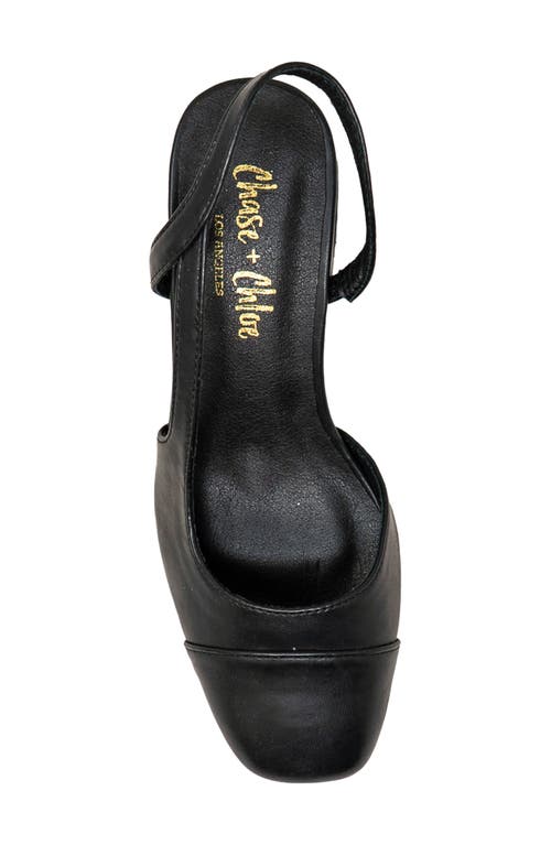 CHASE & CHLOE CHASE AND CHLOE SLINGBACK D'ORSAY PUMP