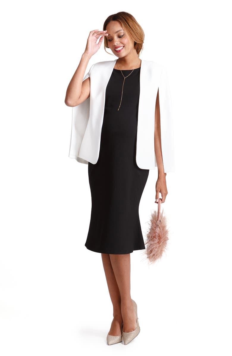 Ingrid & Isabel<sup>®</sup> Tulip Hem Maternity Dress, Alternate, color,