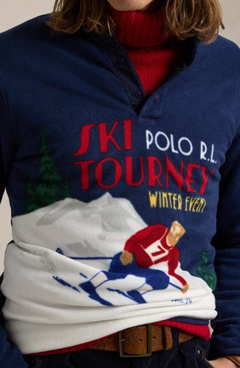 【POLO RALPH LAUREN】FLAKE BRUSHED FLEECEスウェット Polo Ralph Lauren Skier Brushed Fleece Pullover | Nordstrom