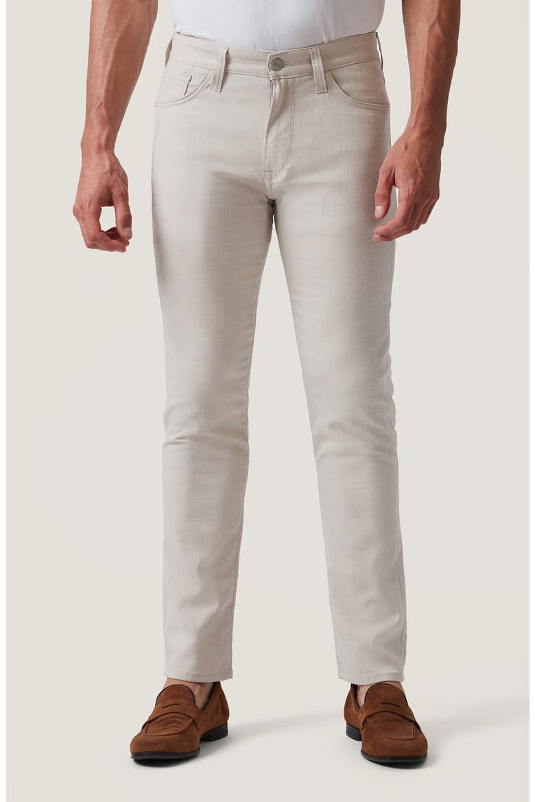 Courage Straight Leg Twill Pants, Main, color, CREAM CROSS TWILL