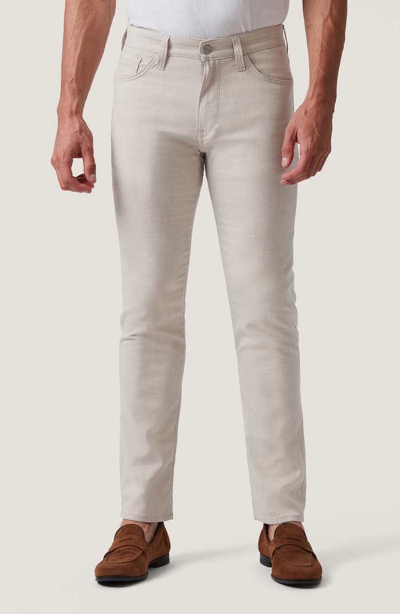 34 Heritage Courage Straight Leg Twill Pants, Main, color, Cream Cross Twill