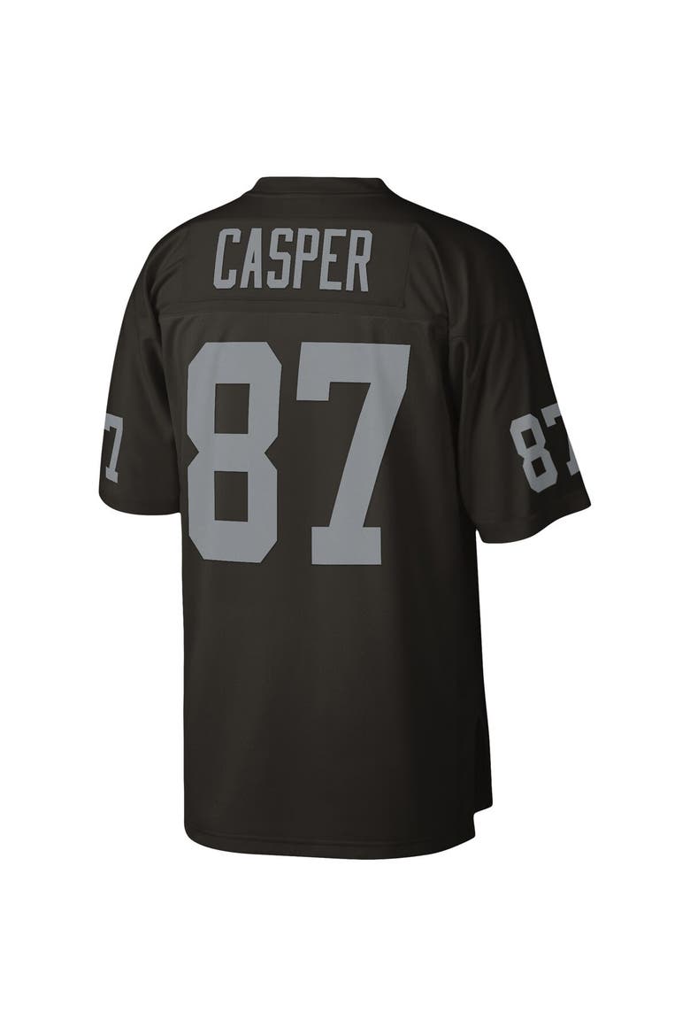 Men's Mitchell & Ness Dave Casper Black Las Vegas Raiders Legacy Replica Jersey, Alternate, color, Black