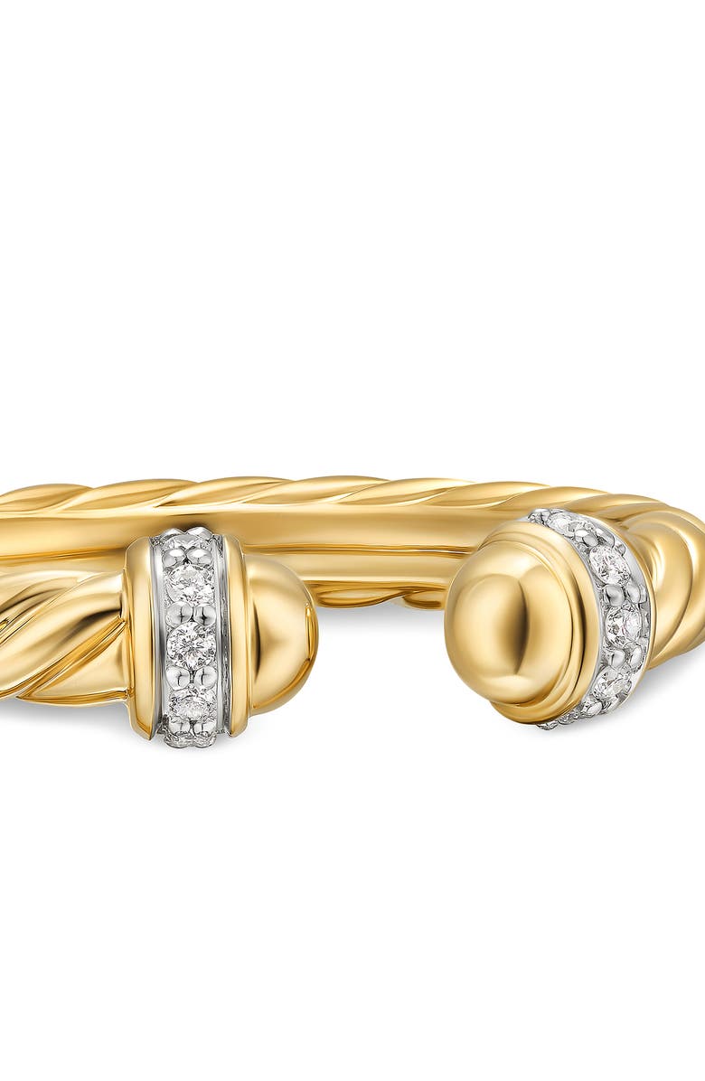 David Yurman Cable Band Open Ring, Alternate, color, 
