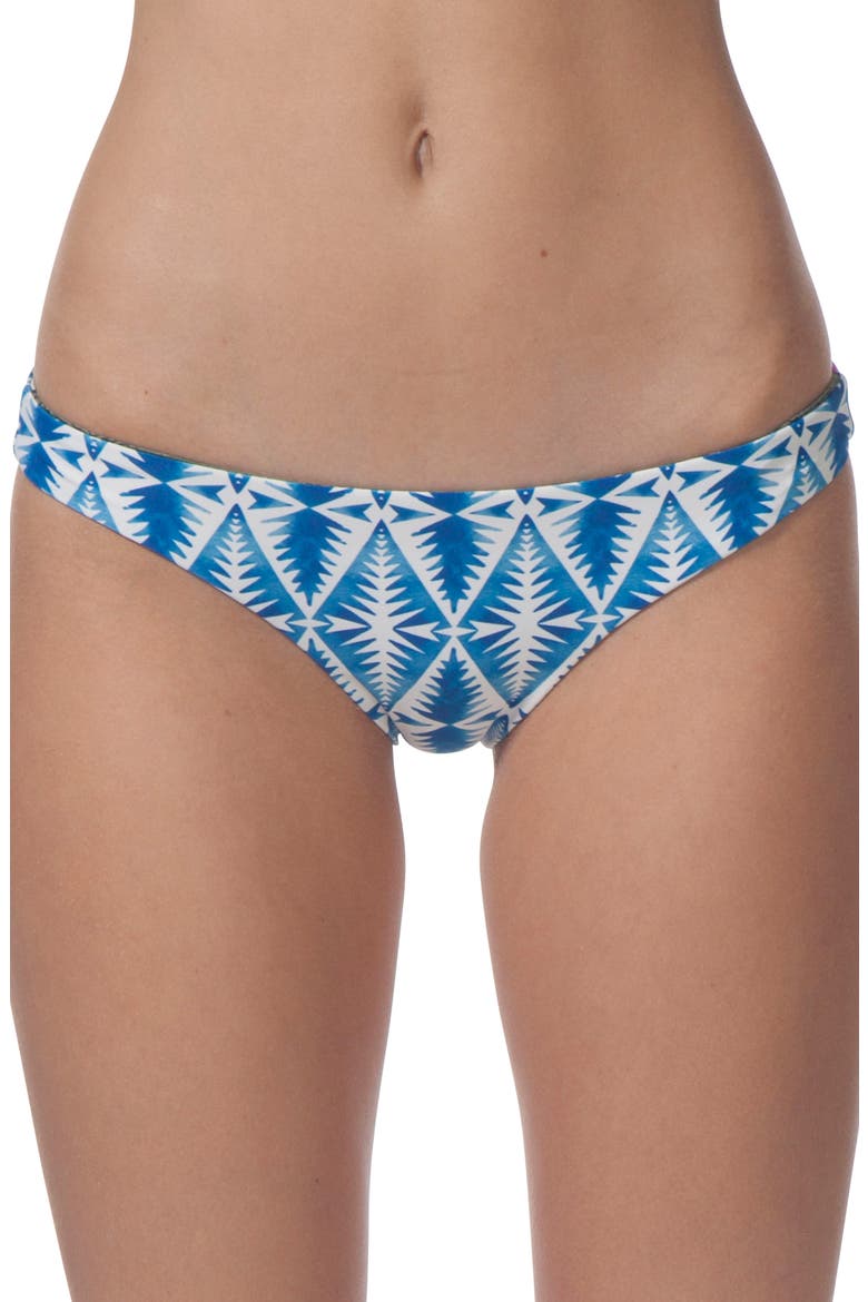 Beach Bazaar Reversible Hipster Bikini Bottoms, Main, color, BLUE