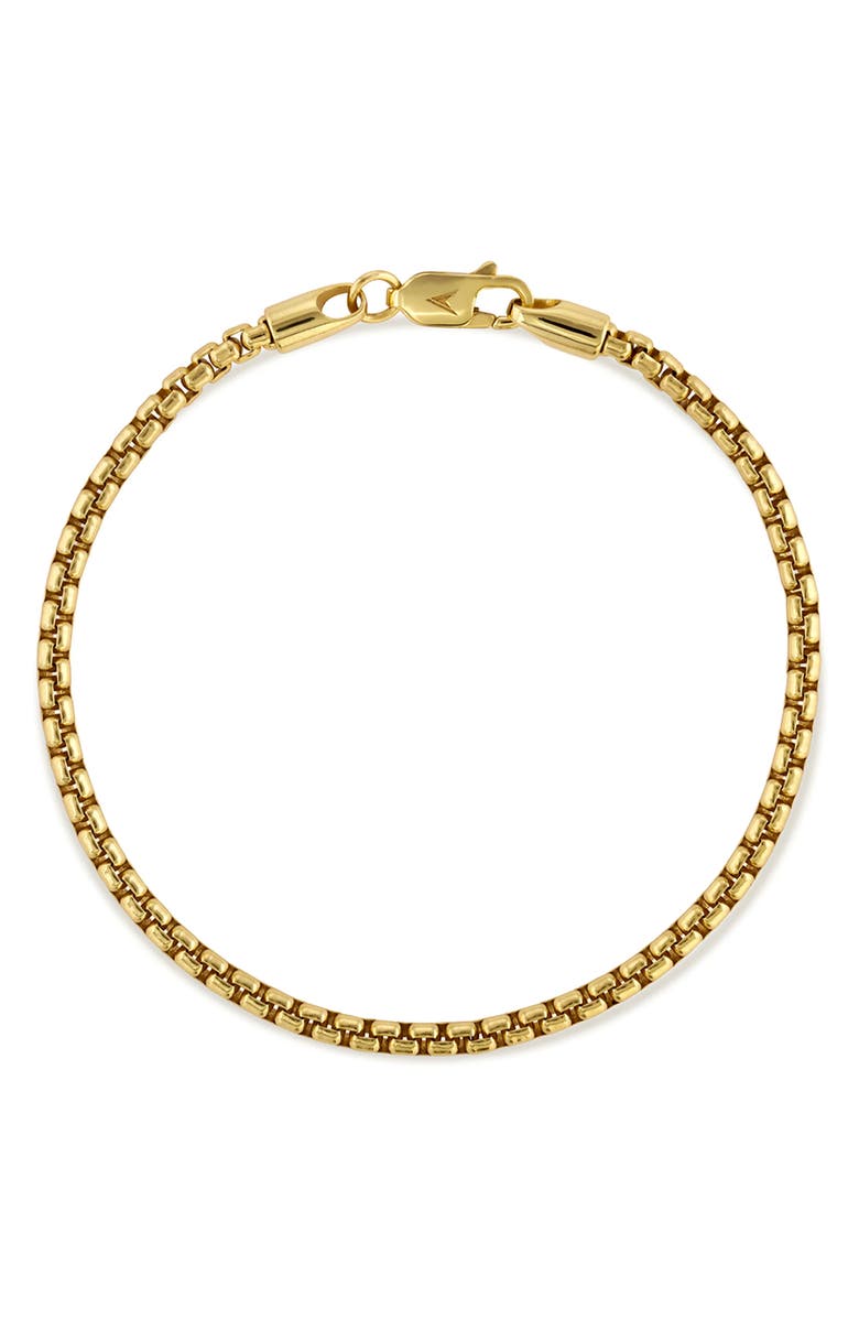 Vincero Men's Box Chain Bracelet, Alternate, color, Gold