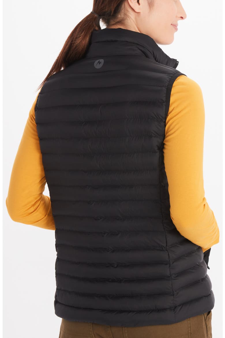 Echo Featherless Vest, Alternate, color, BLACK