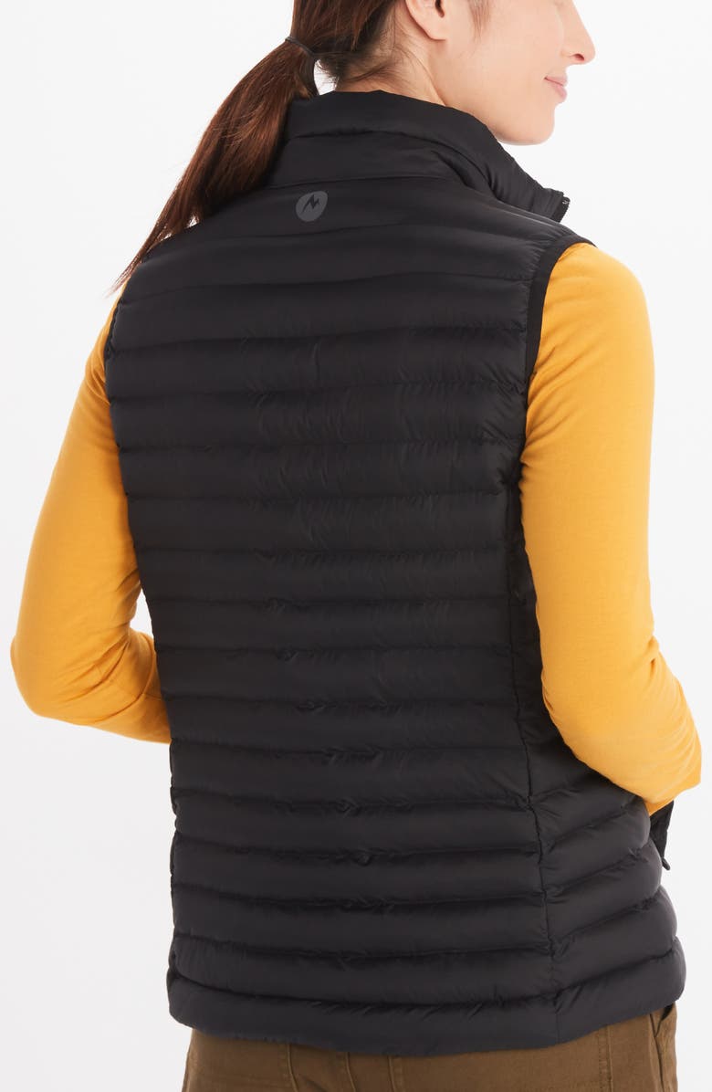 Marmot Echo Featherless Vest, Alternate, color, Black