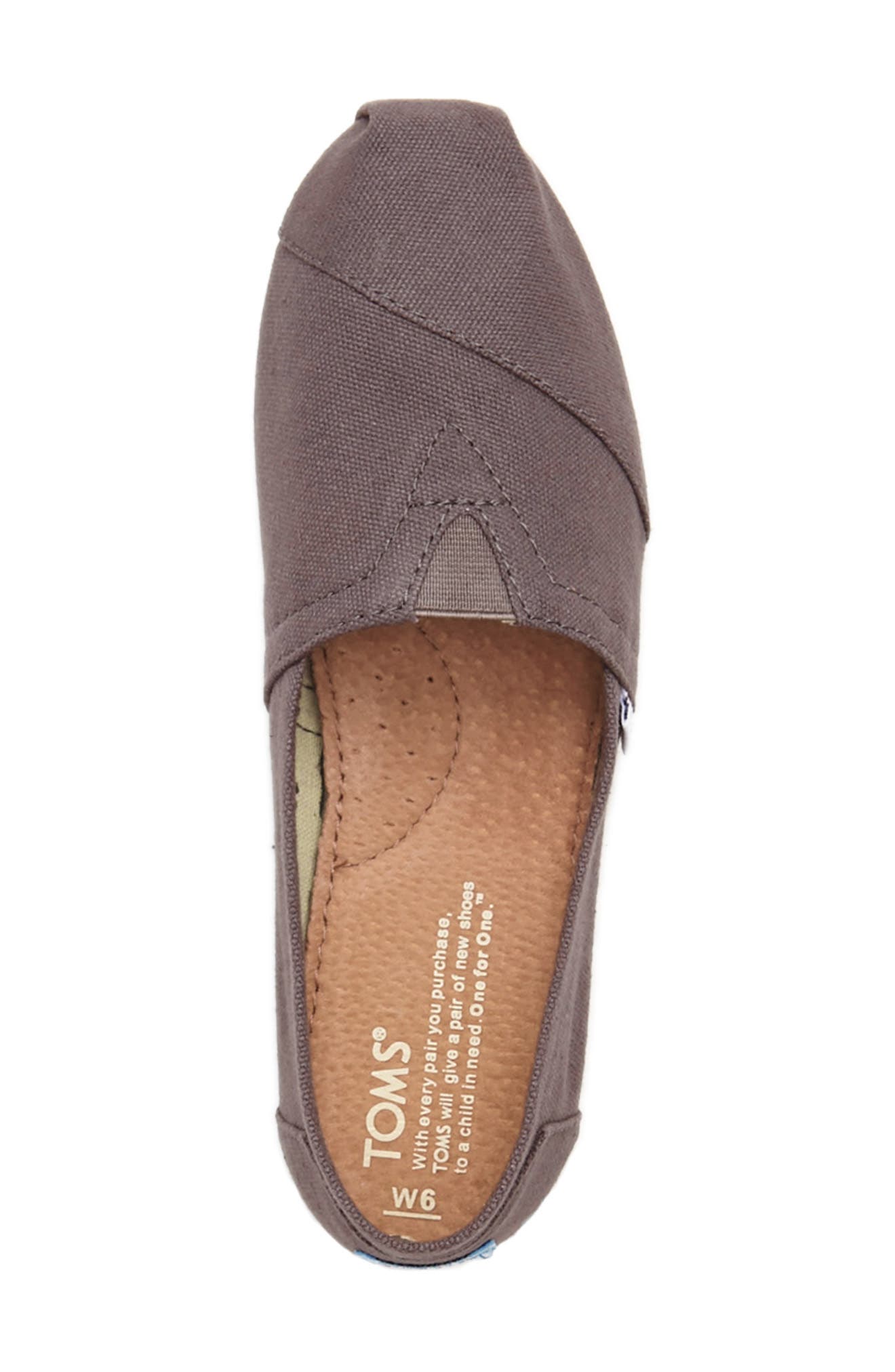 Classic Canvas Slip-On, Alternate, color, ASH CANVAS
