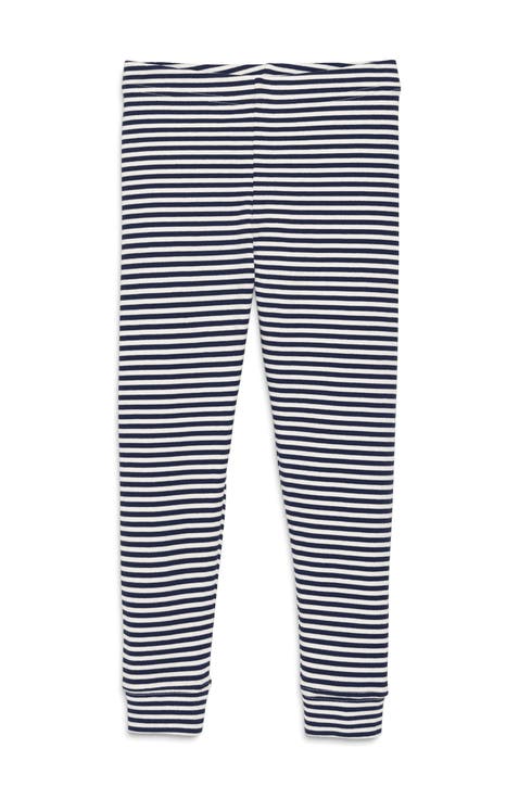 Kids Organic Pj Pant In Stripe